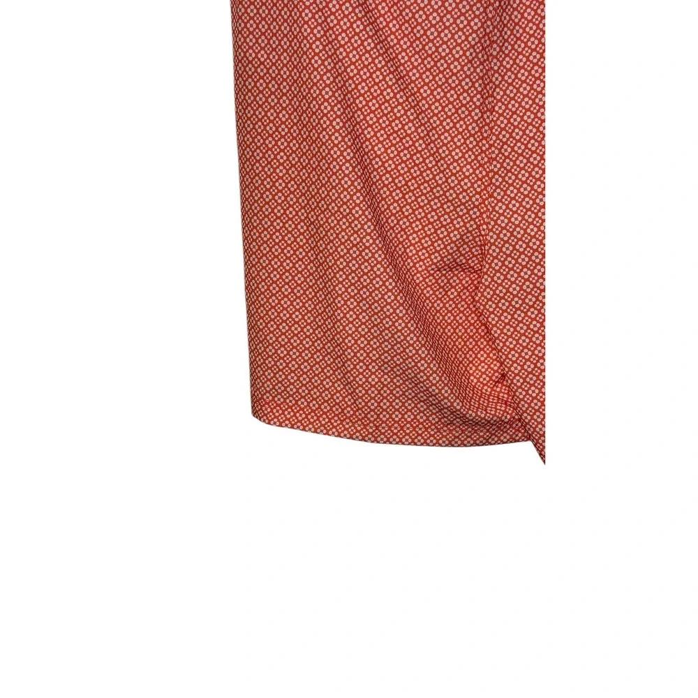 Elysian Men's Swim Shorts Floral‎ Drawstring Lined Beach Orange White Sz.XXL NWT